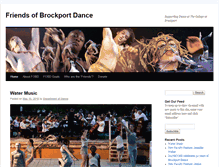 Tablet Screenshot of fobd.web.brockport.edu